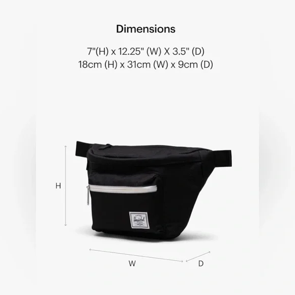 NWT! HERSCHEL CROSSBODY/HIP BAG! MOST POPULAR HERSHEL BAG! 5 ⭐️’S ON ALL SITES! - Picture 5 of 9